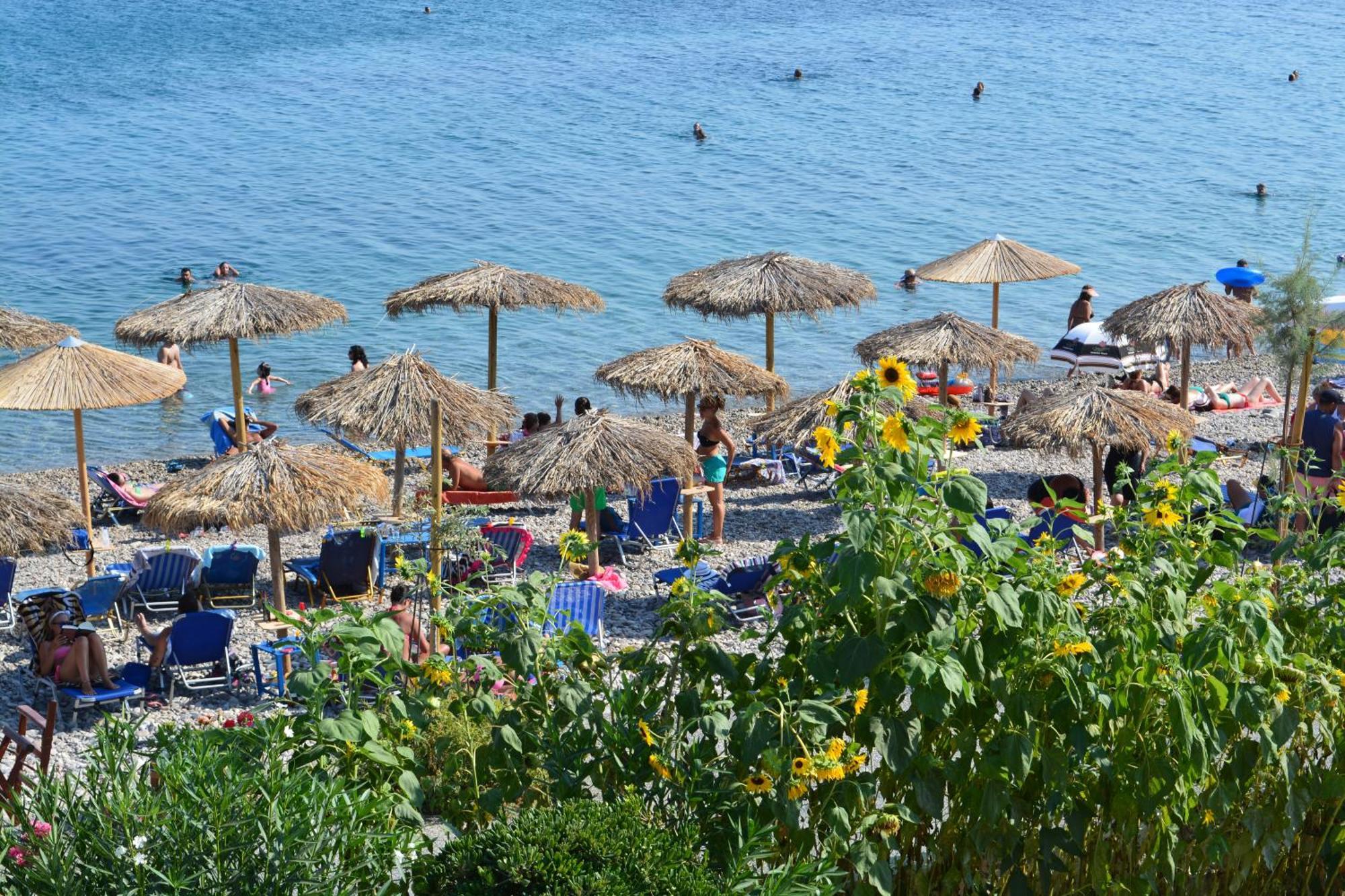 Iro Apartments Paralia Agias Foteinis Luaran gambar